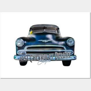 1951 Chevrolet Deluxe Coupe Posters and Art